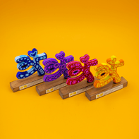 3D Icon in Corporate Colors.