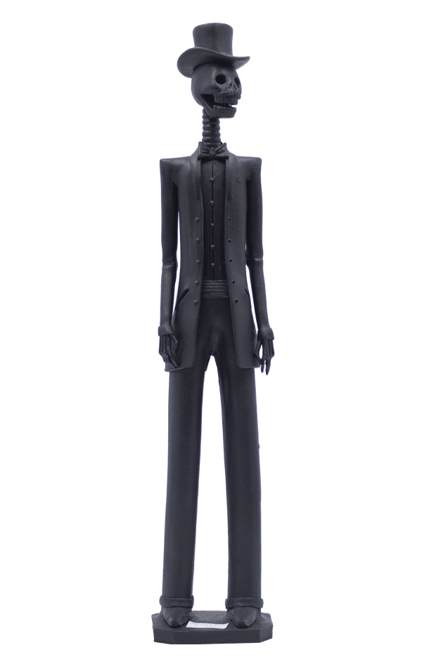 Catrín sculpture made with ceramic