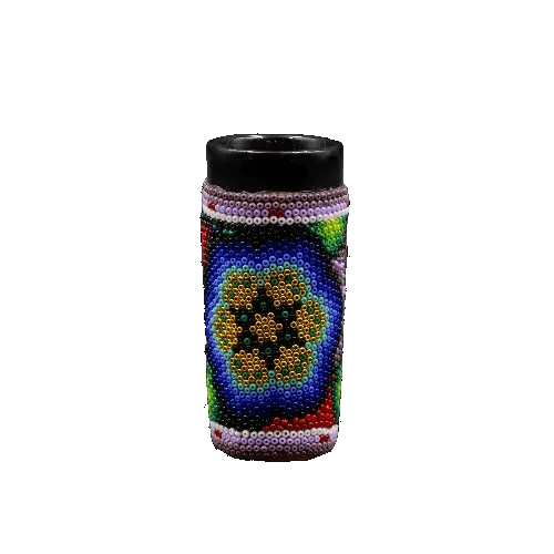 Figura de tequilero tradicional peyote y venado